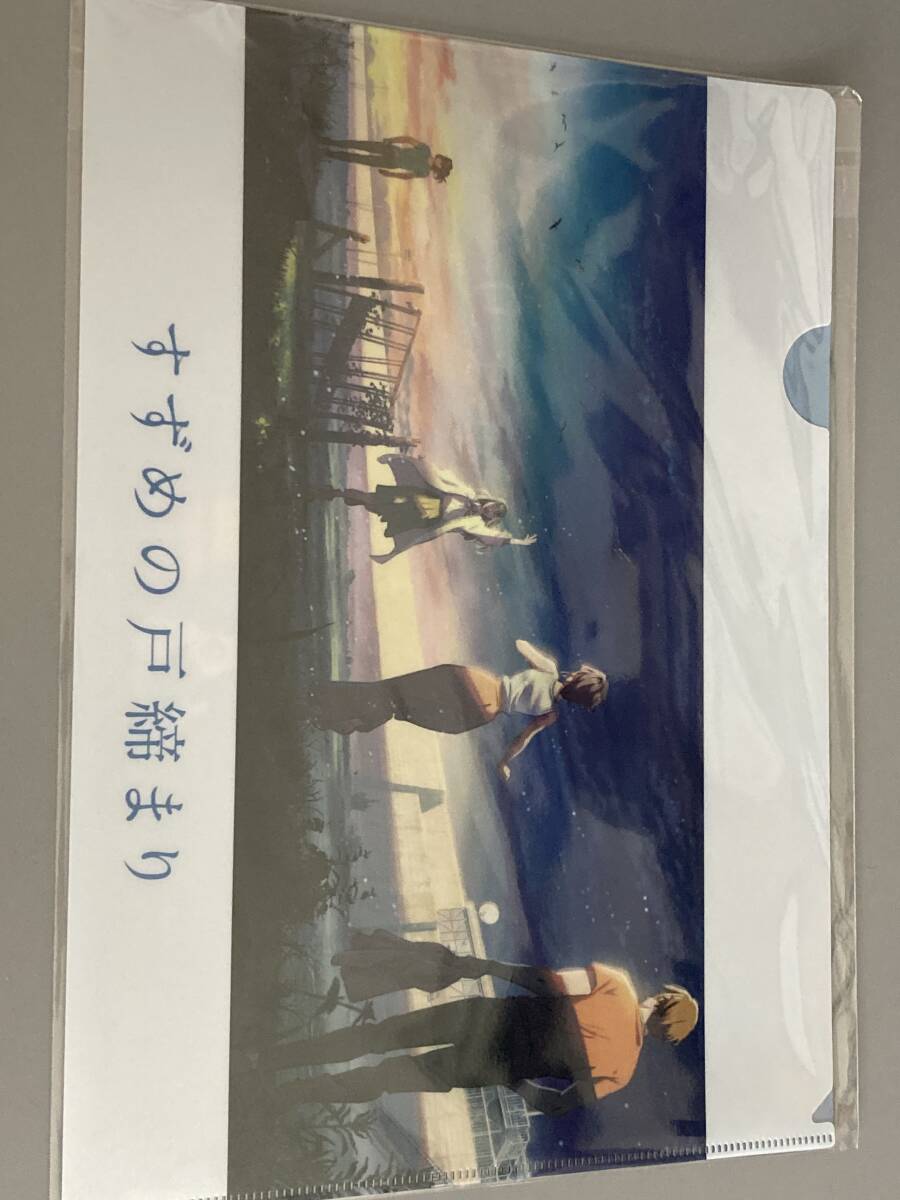 【未使用】新海誠 すずめの戸締り クリアファイル 天気の子 君のは拍卖