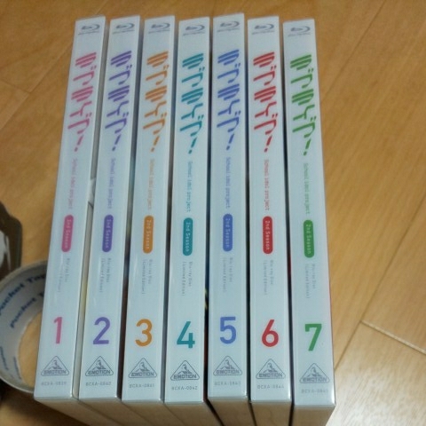 ラブライブ! 2nd season Blu-ray 全7巻セット 中古拍卖