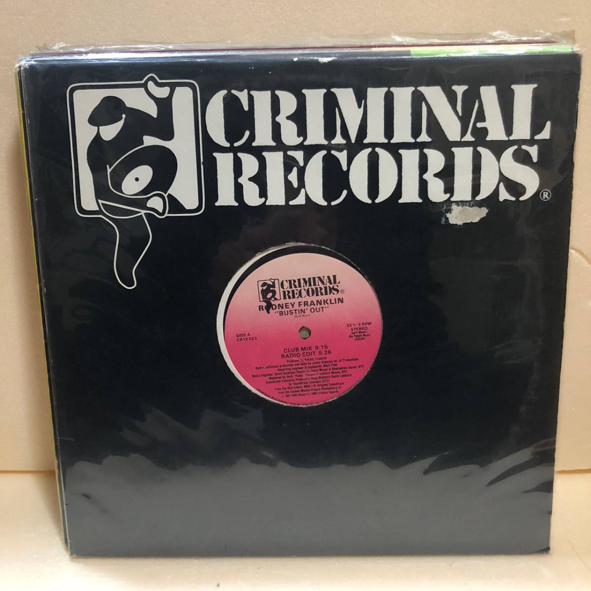 RODNEY FRANKLYN / BUSTIN OUT 12インチ拍卖