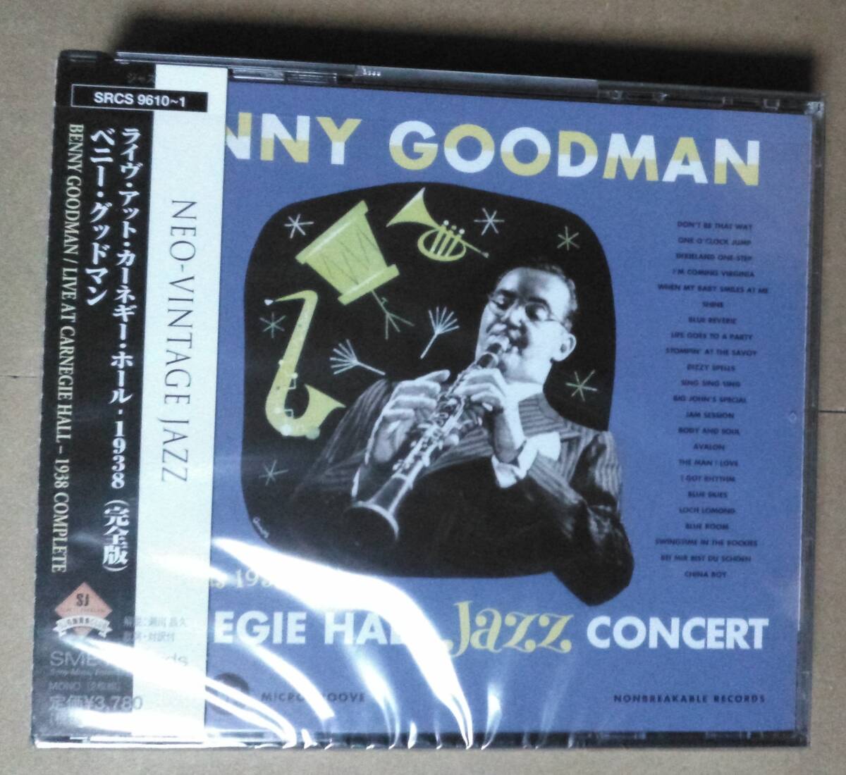 【国内帯付き/ 2CD】ベニー・グッドマン/ ライヴ・アット・カーネギー・ホール 1938(完全版)拍卖