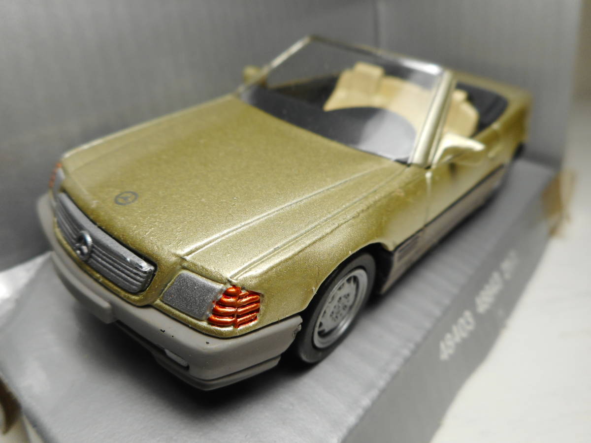 Mercedes Benz 1/43 メルセデス ベンツ 4代目 600SL ロードスター カブリオレ 未展示品 New-Rey TOYS 社製品 デッドストック絶版 箱あり拍卖