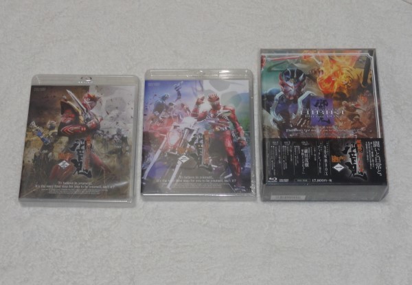 新品 仮面ライダー響鬼 Blu-ray BOX 初回版BOX付 全3巻セット拍卖