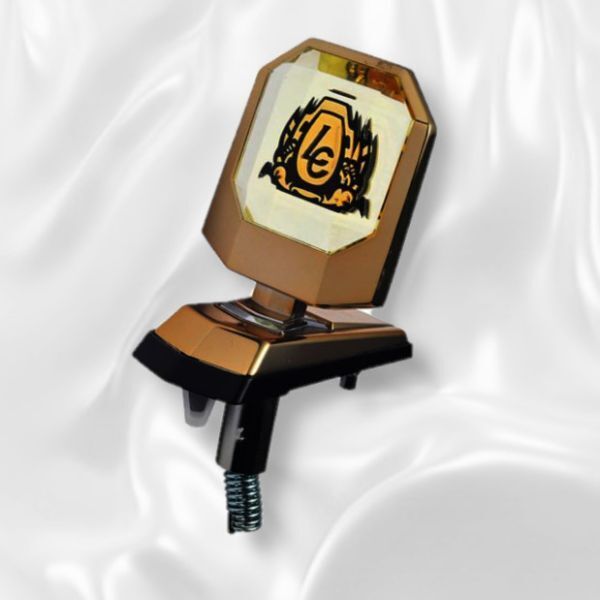 トヨタ エンブレム ランクル60 ランドクルーザー 60系 海外仕様 フロントエンブレム ボンネットマスコット フロント 新品 未使用拍卖