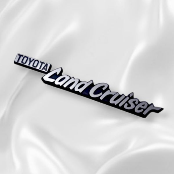 トヨタ TOYOTA Land Cruiser サイド エンブレム ランドクルーザー 40系 ランクル40 BJ40 BJ41 BJ43 BJ44 FJ40V FJ40 サイドエンブレム 新品拍卖