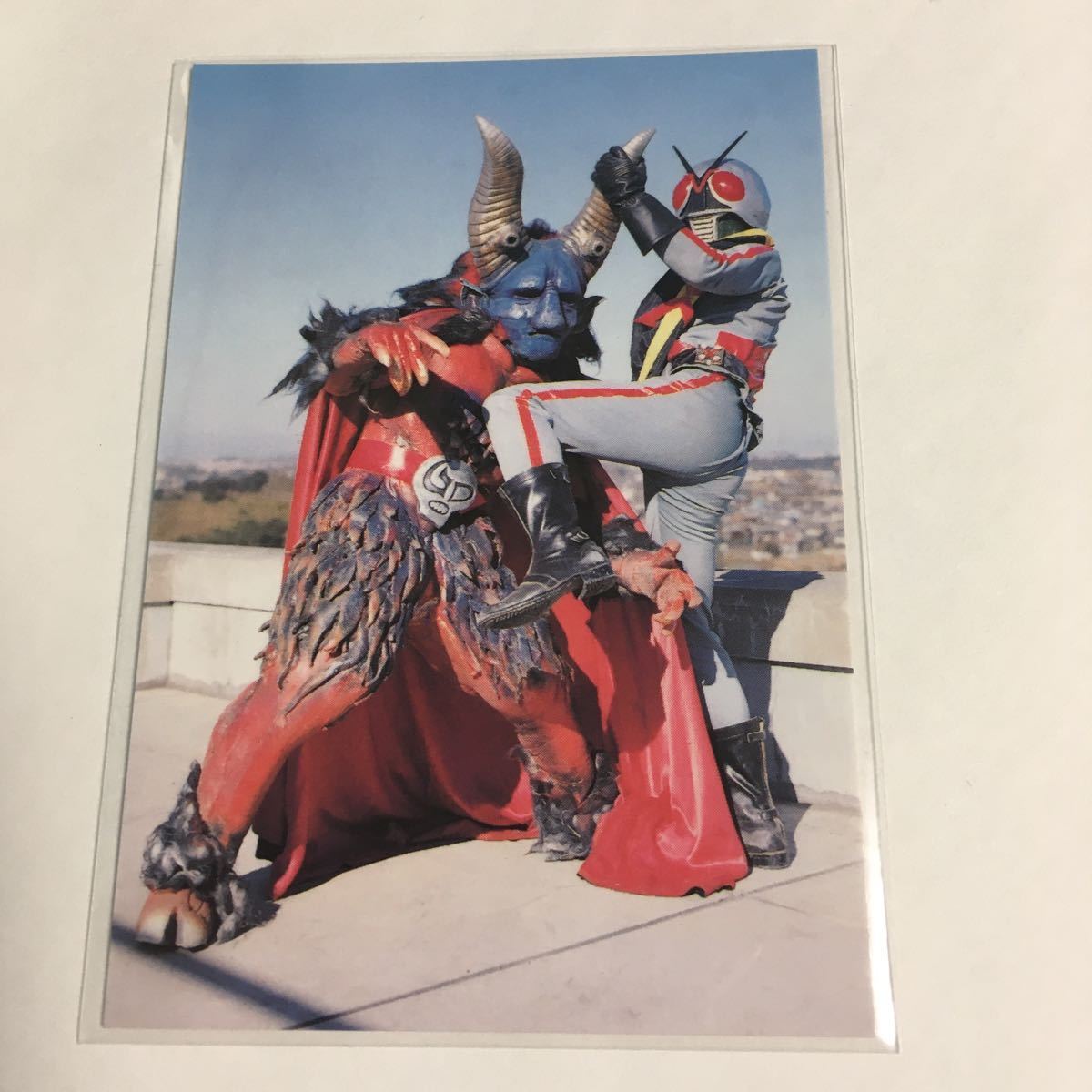 カルビー仮面ライダーR 238 第2記録 仮面ライダーX vs パニック拍卖