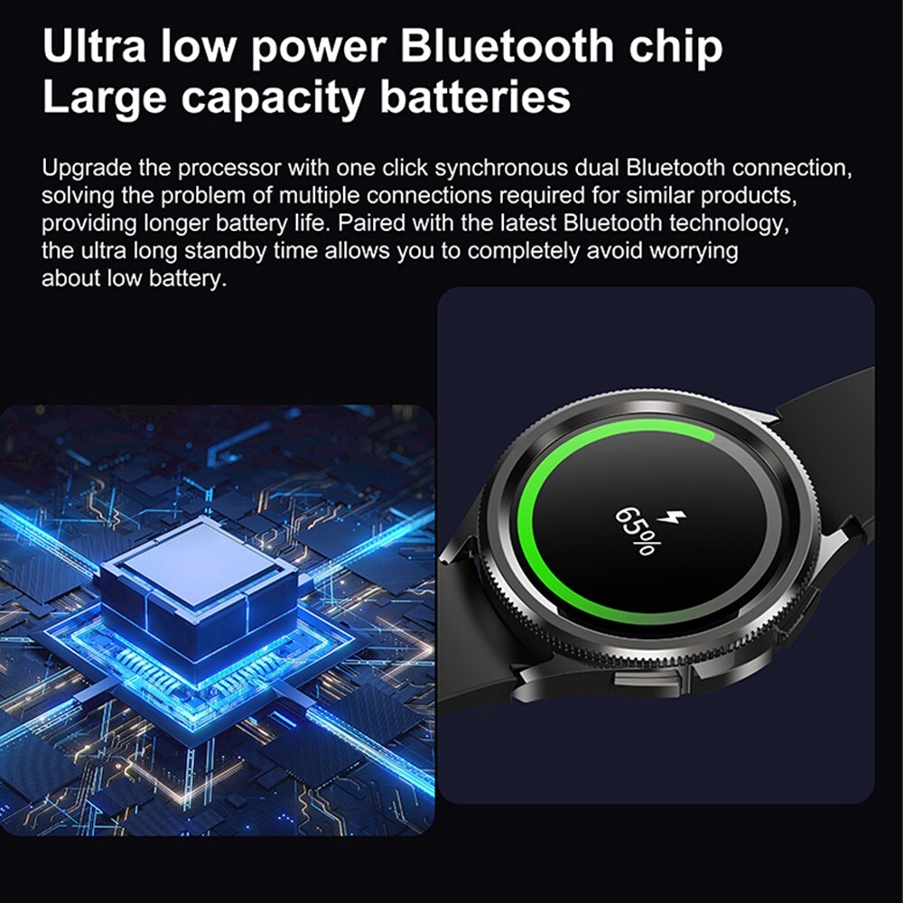 AAG016:男性用 クラシックなコネクテッドウォッチ スポーツ GPS 心拍数モモニター 防水 Bluetooth通話拍卖