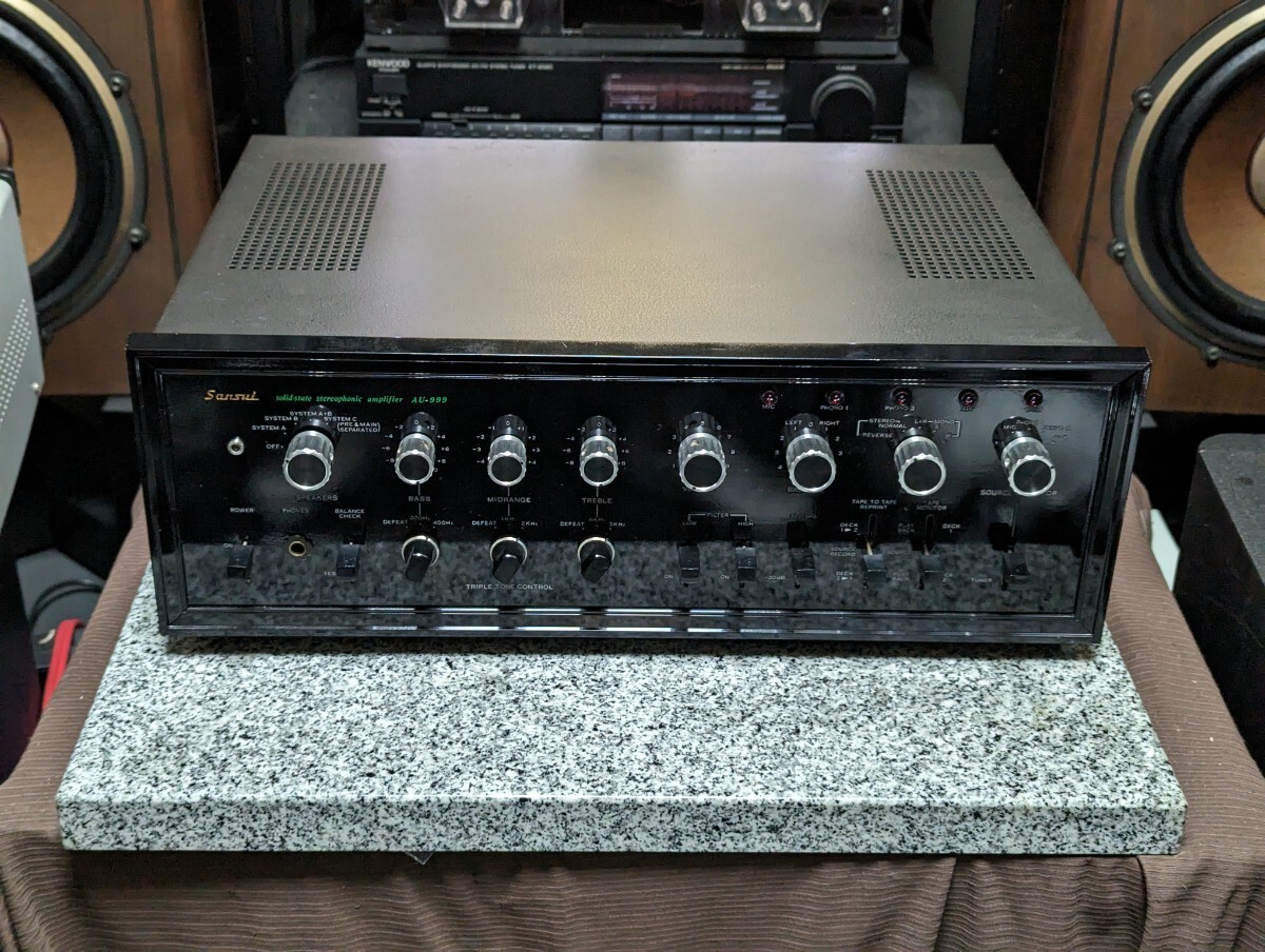 SANSUI au-999 プリメインアンプ 他修理致します! 拍卖