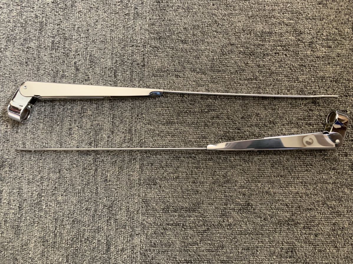 1959年式~1960年式シボレーインパラクーペ コンバーチブルワイパーアーム左右セット新品。インパラワイパー ワイパーブレード拍卖