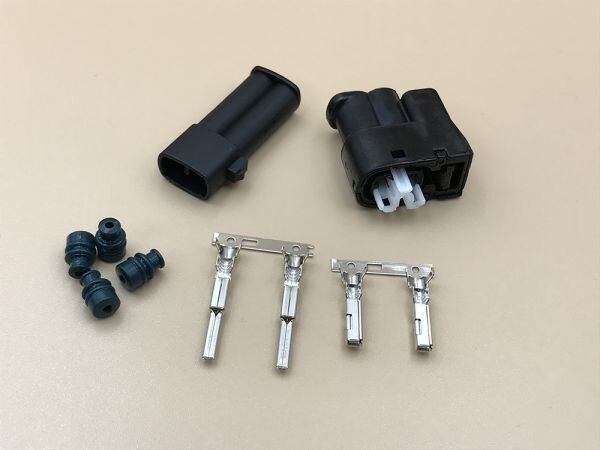 【純正 トヨタ ダイレクト イグニッション コイル 2極 カプラー 1 セット】 コネクター 端子 検索用) JZ-GTE JZX90 JZA80 JZS147拍卖