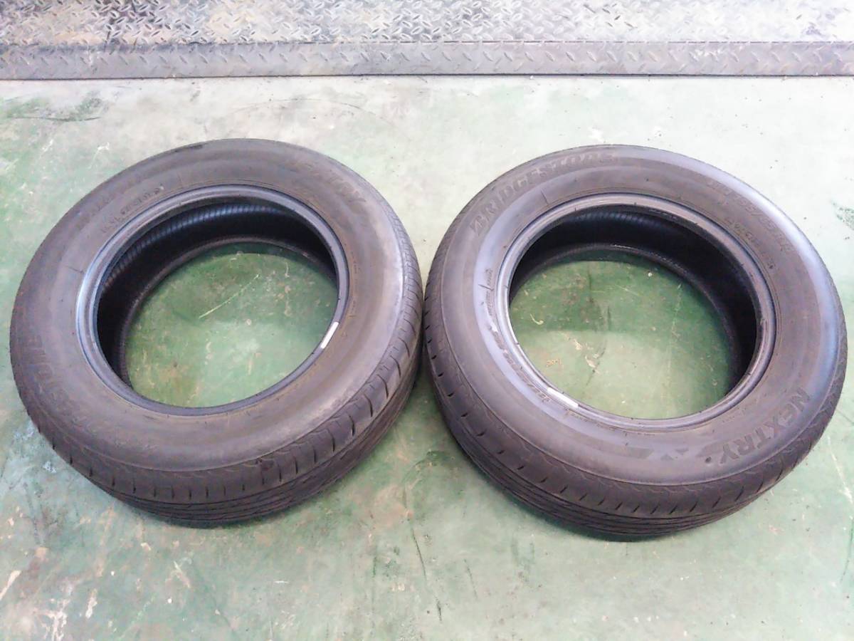 Y249 195/65R14 bridgestone ブリジストン nextry 2013年 2本セット拍卖