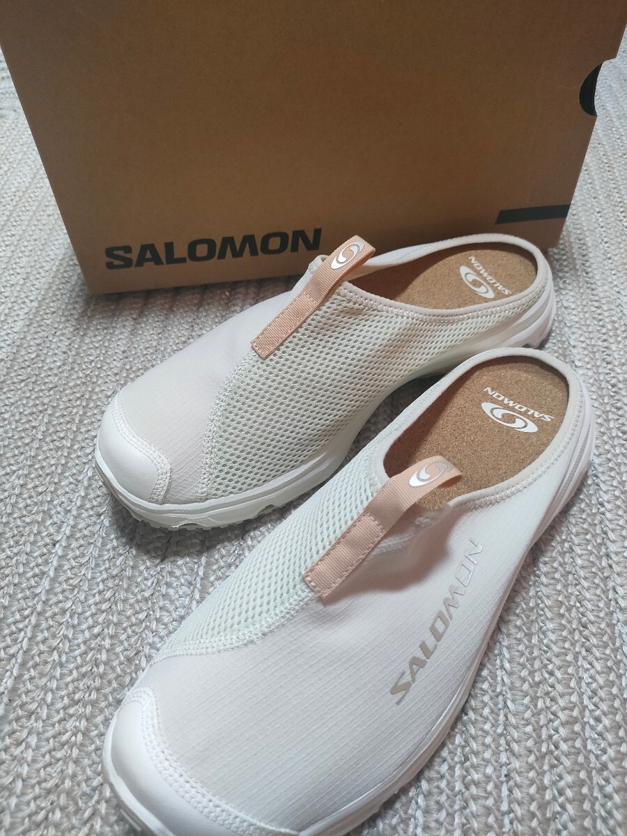 新品 定価15400 SALOMON サロモン RX SLIDE 3.0 リカバリー サンダル 28cm ナチュラル ホワイト メンズ 拍卖