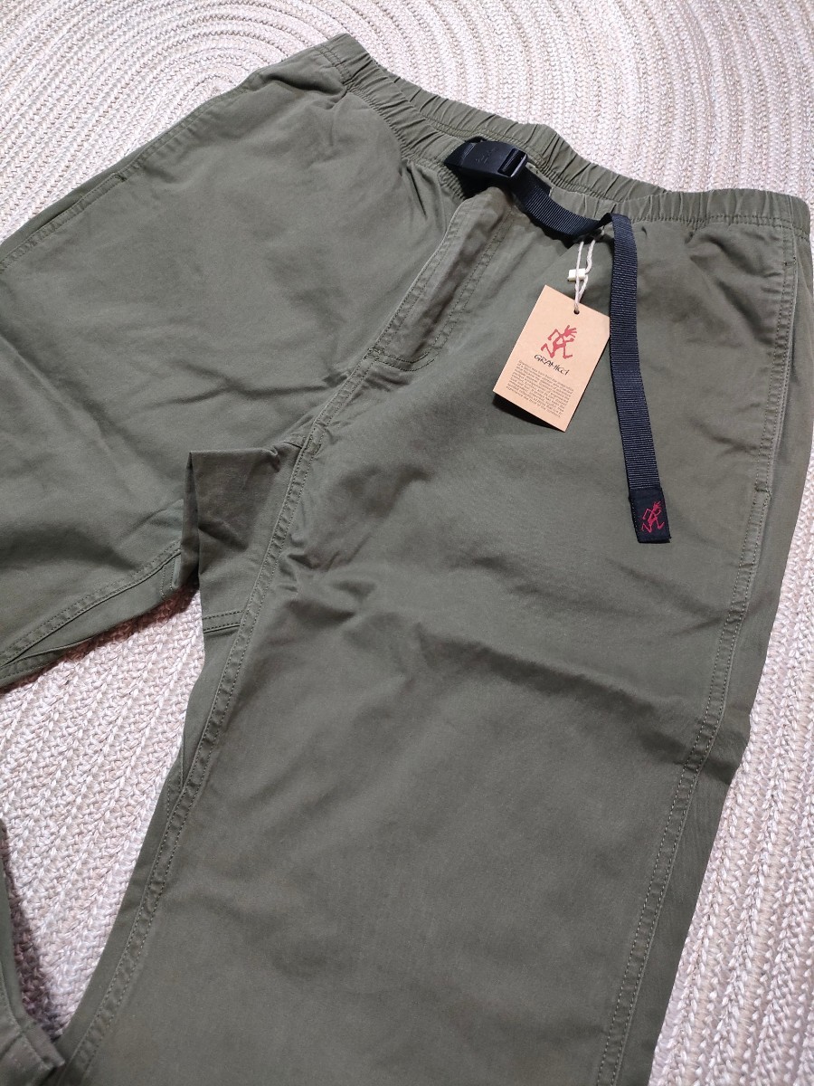 新品 GRAMICCI NN ロングパンツ ジャストカット XL オリーブ ストレッチ グラミチ 国内正規品 メンズ 拍卖