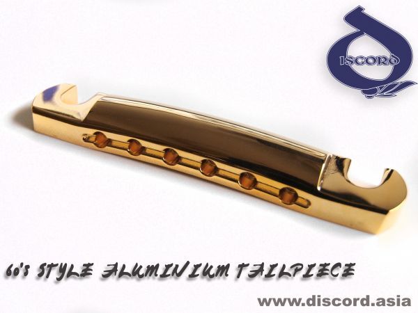 ★60's STYLE ALUMINIUM TAILPIECE アルミテールピース GOLD 1拍卖
