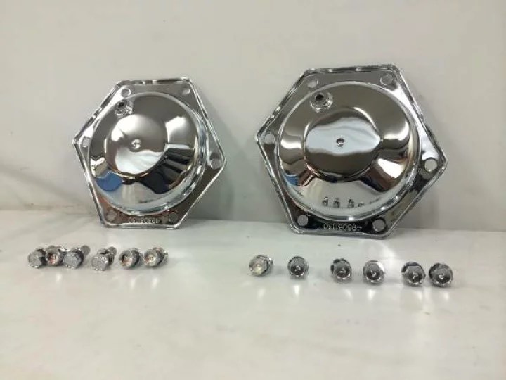 HINO 17プロフィア&Gプロフィア&テラヴィ(ツーデフ車)共通 トラニオンカバー左右&取付ボルトセット拍卖