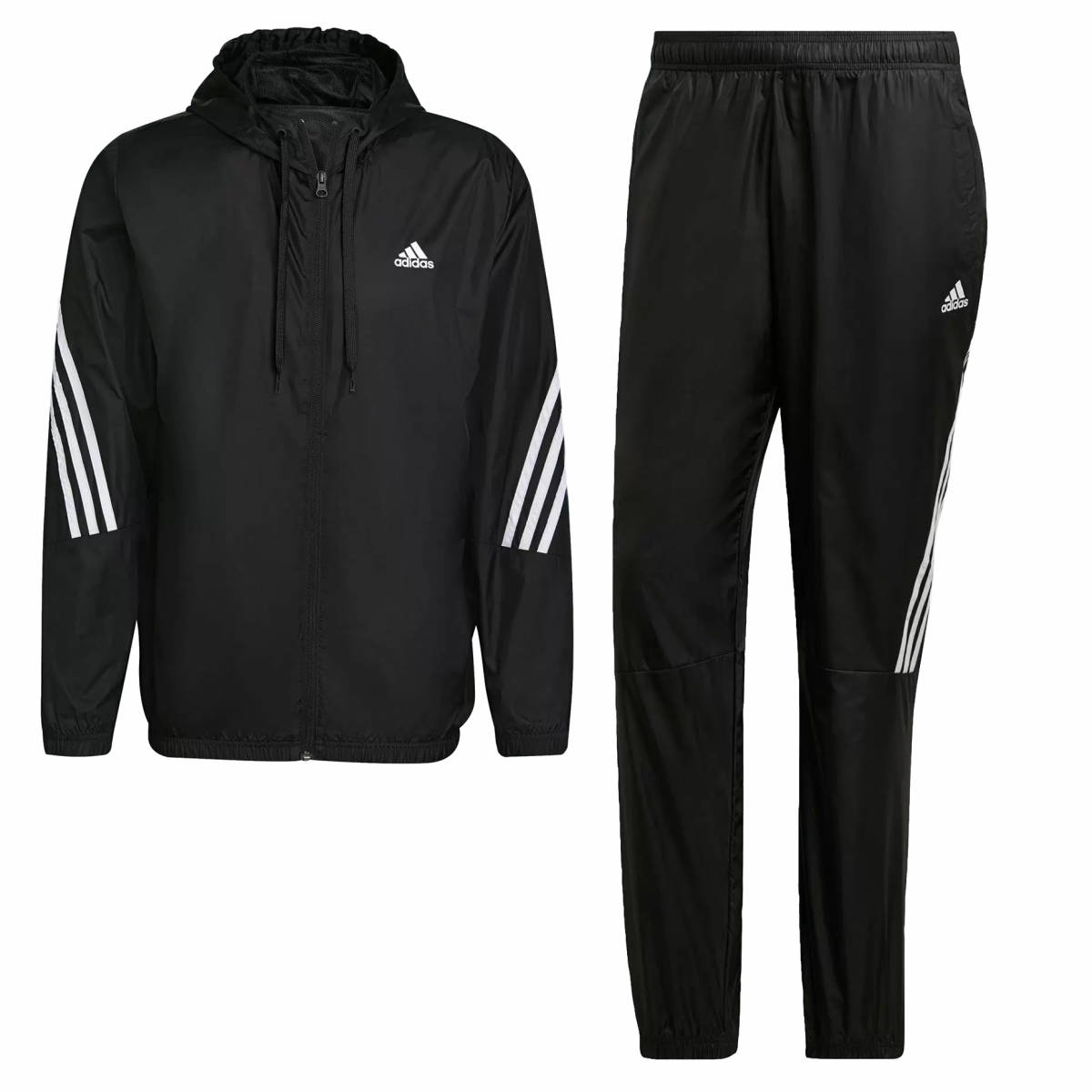 ■ adidas WVN TRACKSUIT SETUP 黒/白 新品 サイズL アディダス ウーブン トラックスーツ セットアップ H15580拍卖