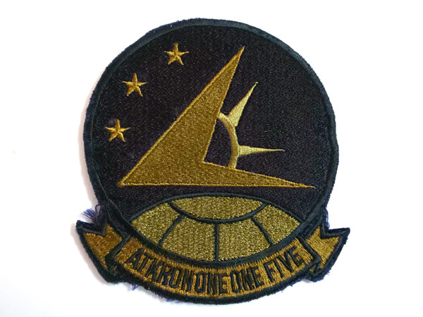 ♪新品♪(C29)刺繍ワツペン ミリタリー系★黒×ゴールド★ATKRONONE ONE FIVE拍卖