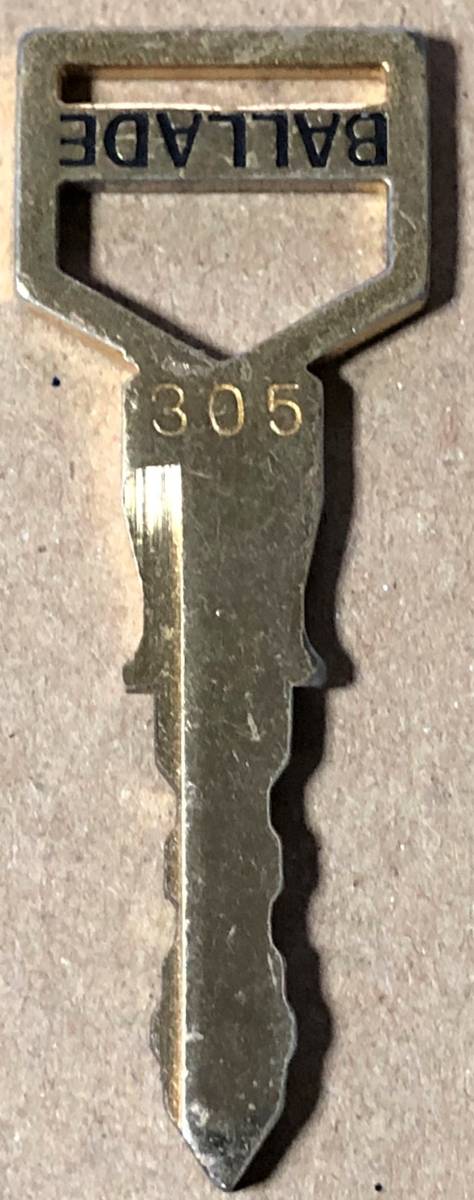 ★送料無料★ブランクキー 昭和レトロ 名車 旧車 ホンダ バラード クローバ製 M305★拍卖