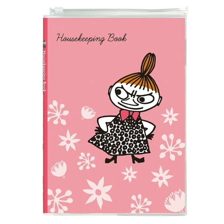 @【即決】■リトルミィ■家計簿 /見開き1週間 日付なし /A5 フルカラー /収納カバー付き /ムーミン /ダイアリー 家計管理 //D130-21拍卖