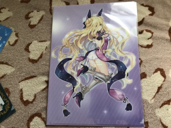 d100クリアファイル デート・ア・ライブ 14巻 つなこ 六喰プラネット メロンブックス特典 星宮六喰拍卖