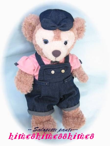 型紙★ダッフィーコスチューム★シェリーメイ★24サロペパンツ拍卖