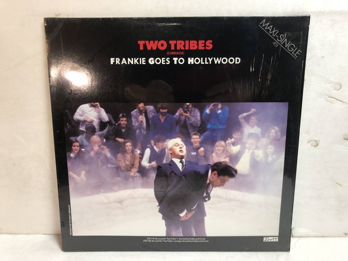 41014S 輸入盤 12inch EP★FRANKIE GOES TO HOLLYWOOD/TWO TRIBES★601455拍卖