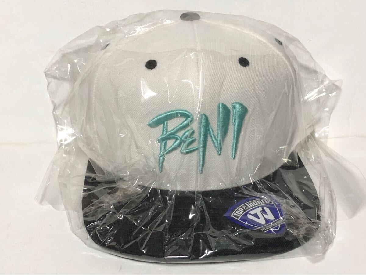 BENI ベースボールキャップ キャップ 帽子 メンズ フリーサイズ ホワイト ブラック 白 黒 新品 未開封 送料無料!!拍卖