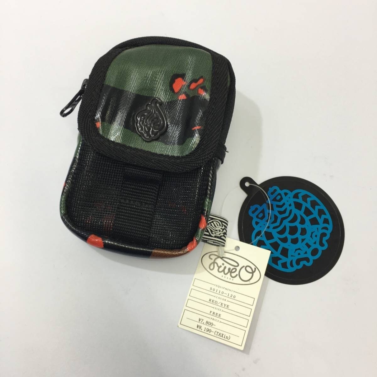 KZ4857★FIVE-O : シガレットケース★定価¥7800+税 モバイルポーチ ファイブオー拍卖