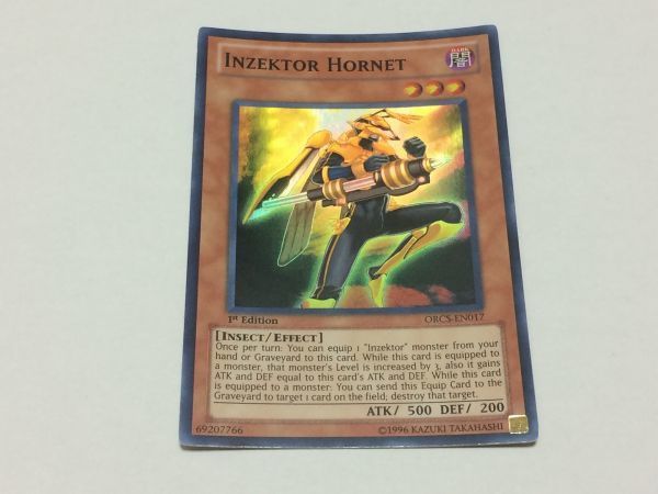 遊戯王 ORCS 甲虫装機 ホーネット 英語版 1st スーパー拍卖