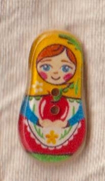 ドイツ ココナッツボタン 2穴ボタン バブシュカ拍卖