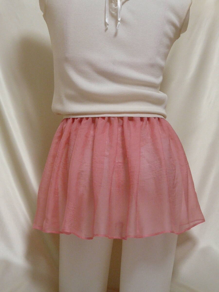 ♪♪ピンク色のマイクロミニ☆優し気にシースルー^^♪♪ 拍卖