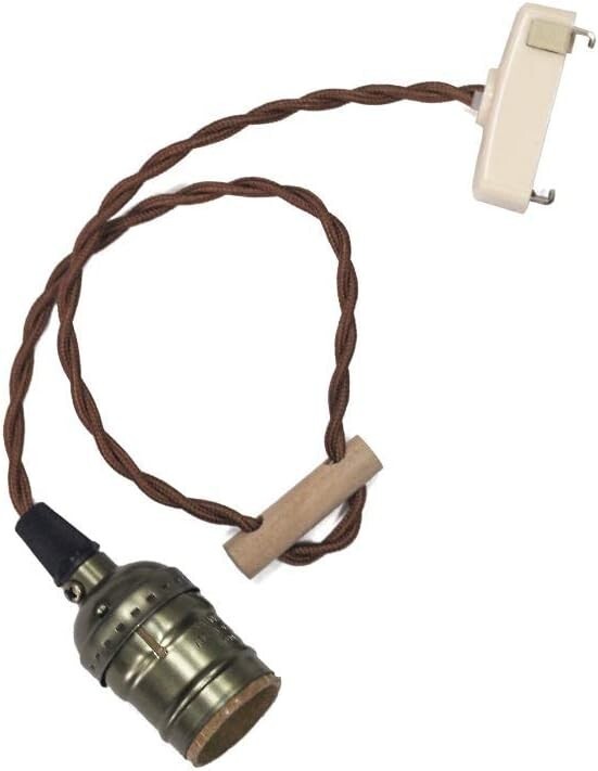 OTD 【ゴールド 引掛けシーリング式】ペンダントライト 1灯 電球ソケット E26口金 真鍮製 天井照明 シンプル レトロ拍卖