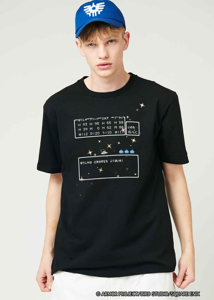 新品!グラニフ ドラゴンクエスト ドラクエ DQ メンズ Lサイズ Tシャツ スライム はぐれメタル キングメタルスライム拍卖