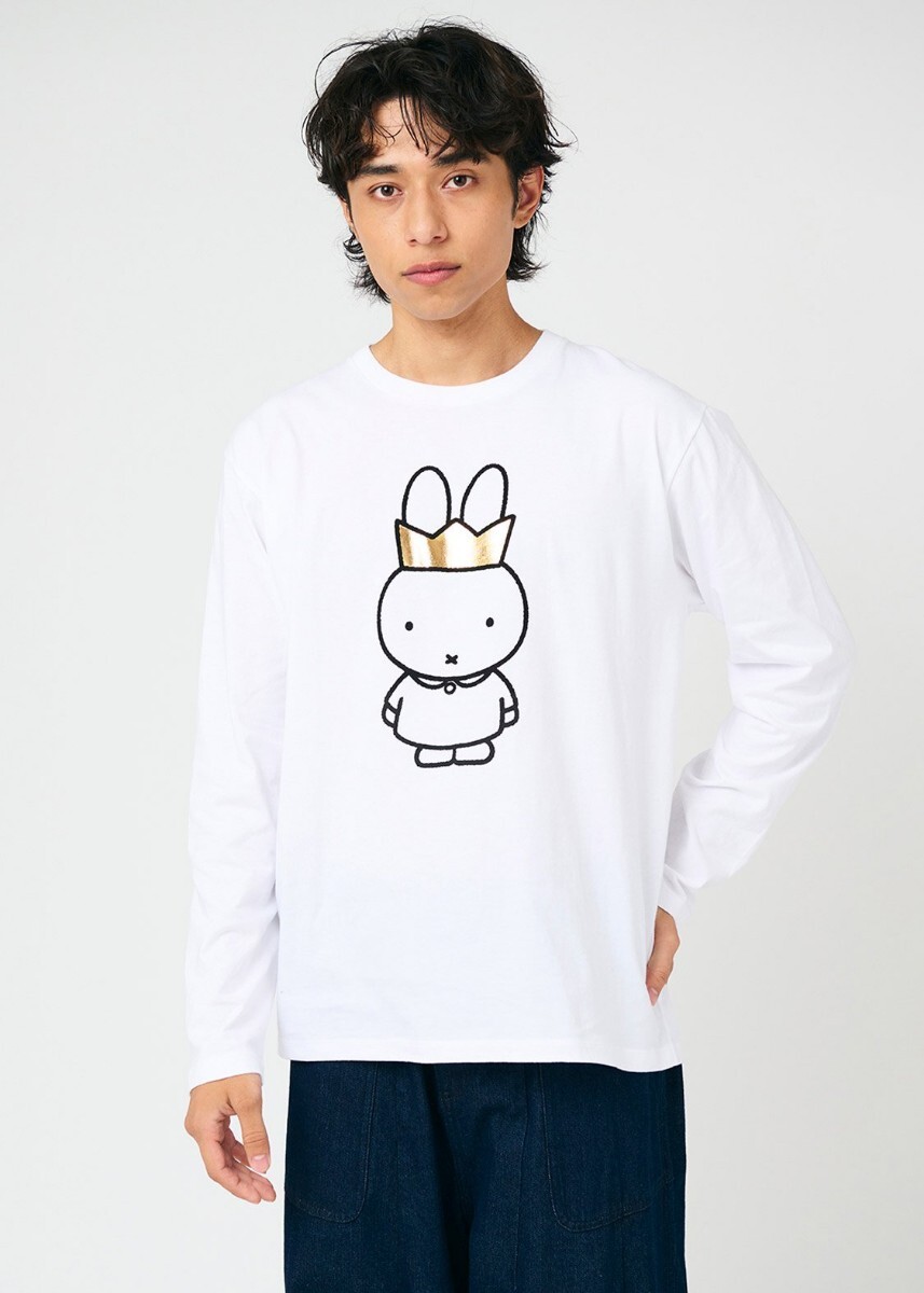 新品未使用!グラニフ ミッフィー ロングTシャツ メンズ XLサイズ カットソー拍卖