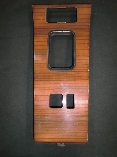 ■ベンツ W124 ウッド シフト パネル 中古1 1246830700 部品取りあり 室内灯 ルーム ランプ ミラー フロアマット ハザード デフロスター■拍卖
