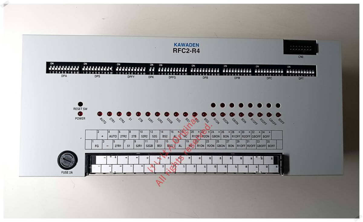かわでん電源切替機KAWADEN RFC2-R4ユニット 未使用拍卖