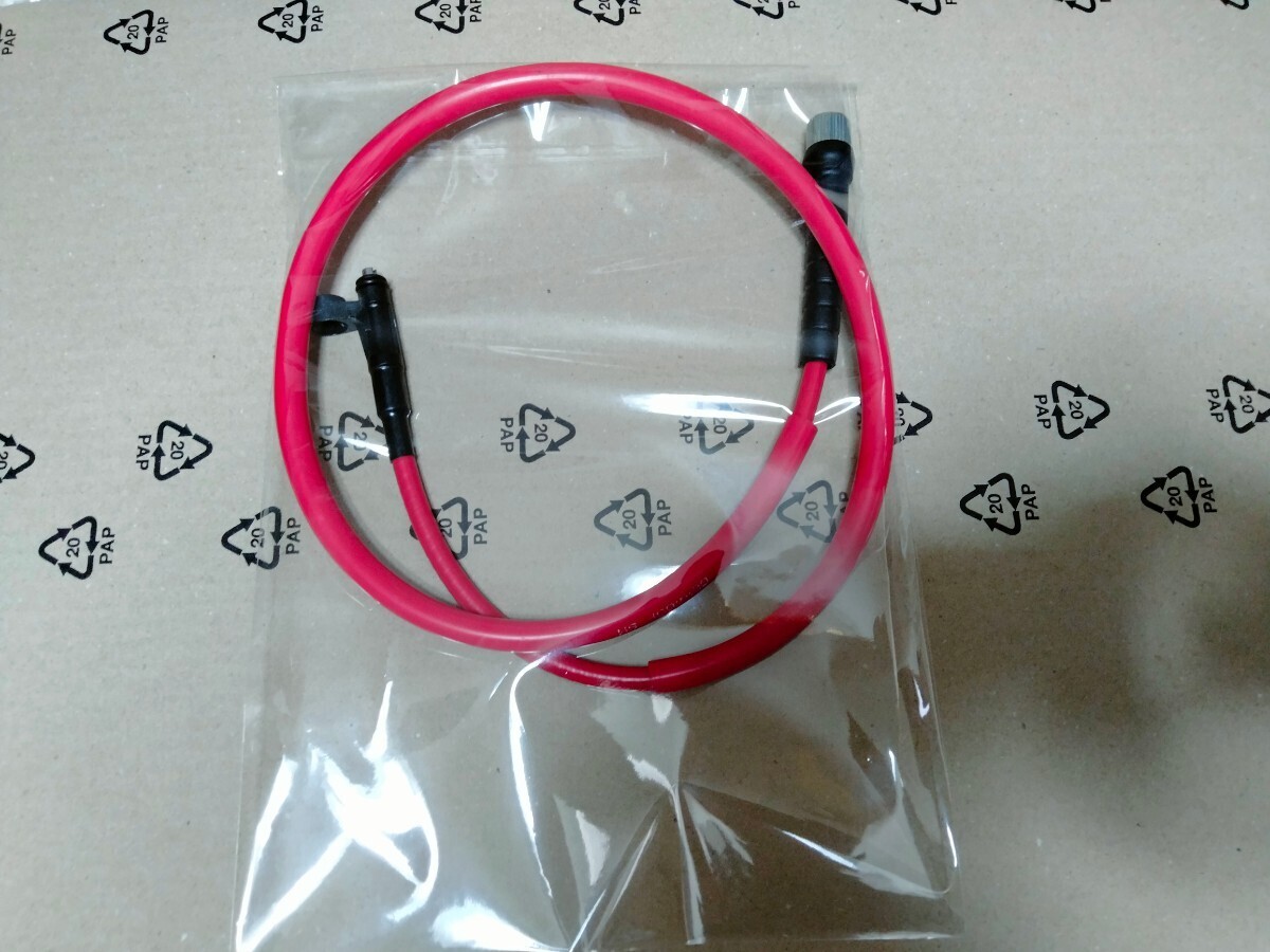 送料込み HONDA CBR400F CBR400F2 CBR400F3 スピードメーター ワイヤー ケーブル レッド 赤色 新品拍卖