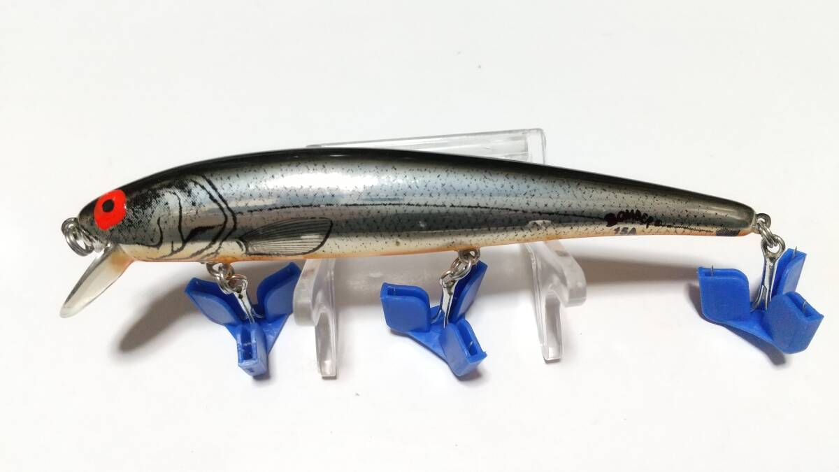 3 ロングA 15A クローム 1/2oz LONG-A ミノー MINNOW BOMBER ボーマー BOX保管の未使用品拍卖