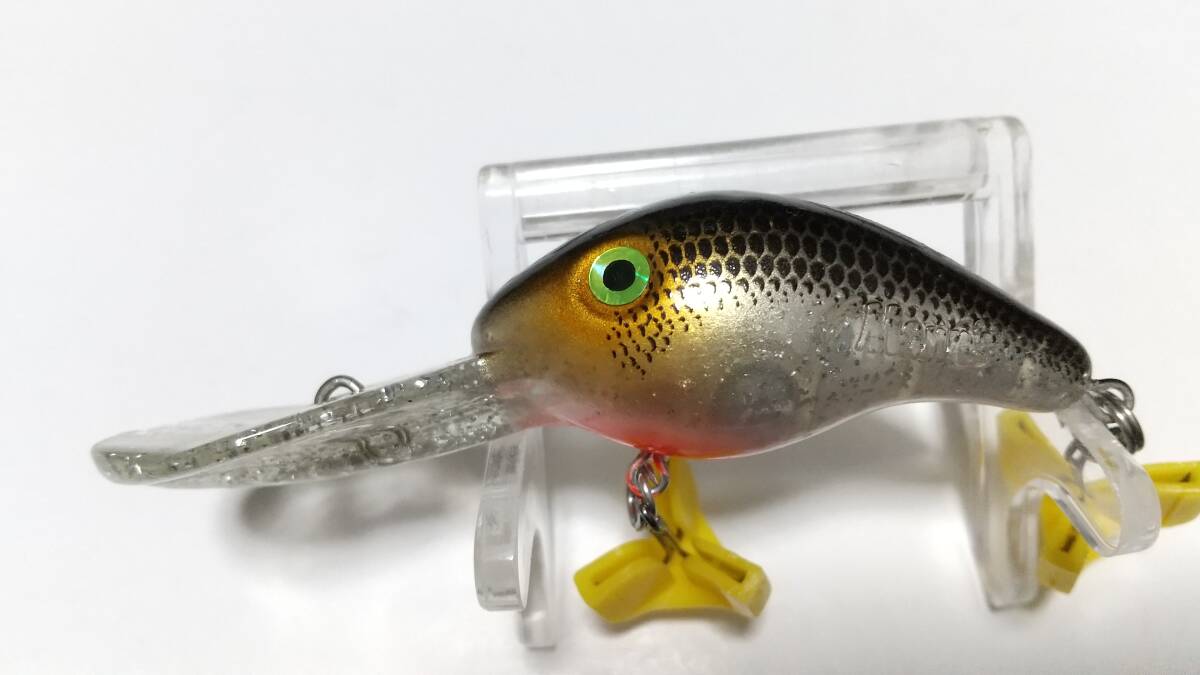 1 マンズ 10+ 全長75mm リップまで 実重9g DIVES to 10feet Mann's シャロークランク Shallow Crank BOX保管未使用品拍卖