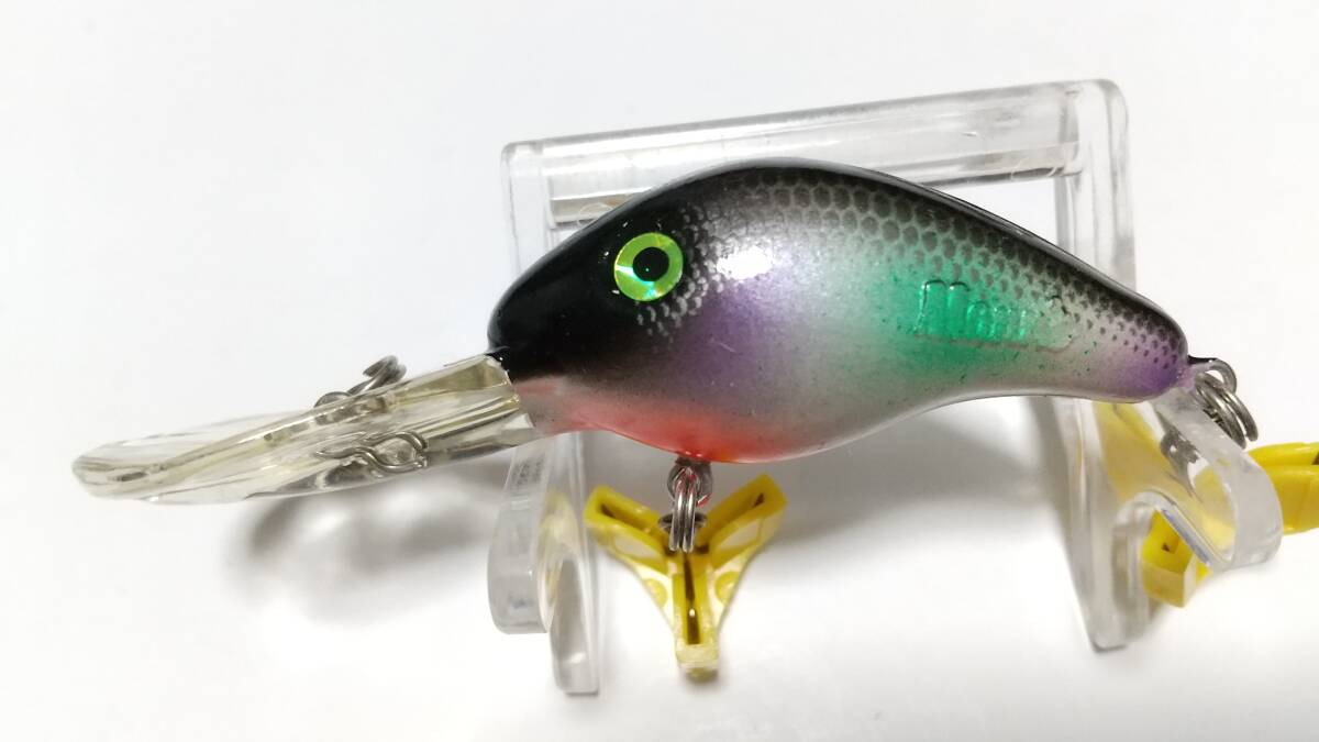 3 マンズ 10+ 全長75mm リップまで 実重9g DIVES to 10feet Mann's シャロークランク Shallow Crank Mans BOX保管未使用品拍卖
