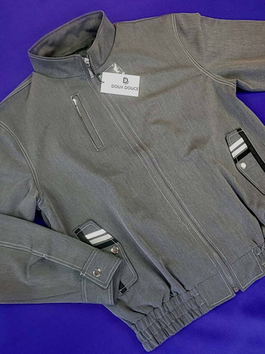 DOUX DOUCE 新品 SALE 50%OFF 半額 送料無料 秋冬 ブルゾン スイングトップ LLサイズ ビジネス カジュアル ゴルフ ゆったり目 752010-14 拍卖