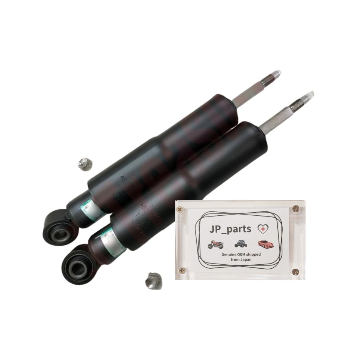 トヨタ純正 200 ランドクルーザー リア ショックアブソーバー 左右 TOYOTA Genuine LAND CRUISER LX570 Rear Shock Absorber LH RH ヤ224拍卖