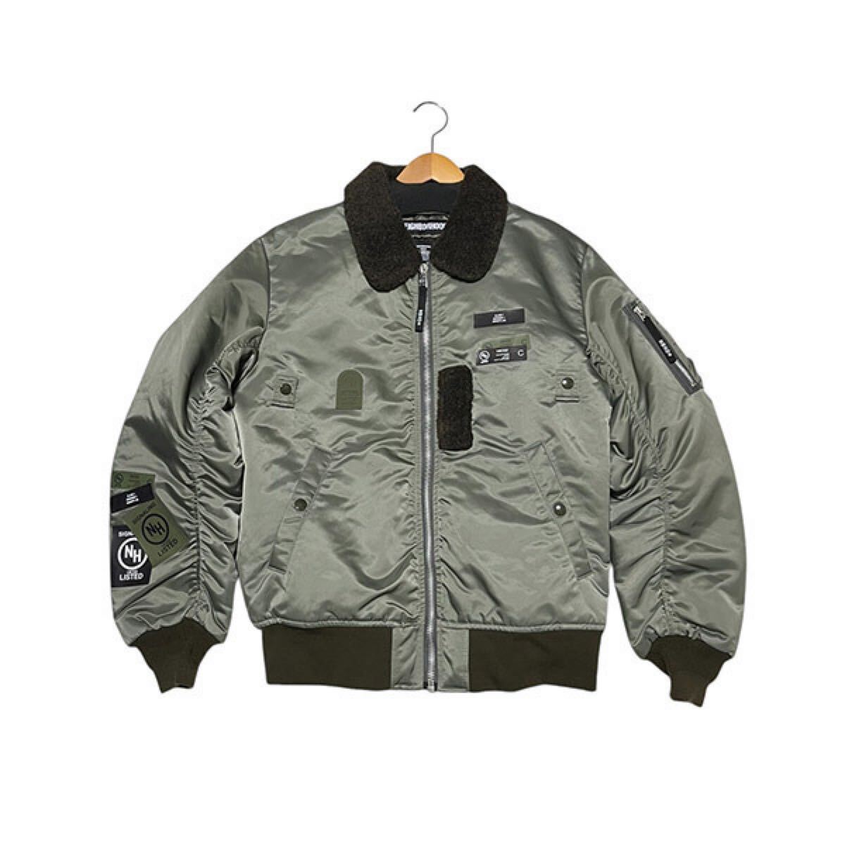 【新品+レア】NEIGHBORHOOD 襟ボア MA-1 ジャケット ブルゾン カーキ オーバーサイズ拍卖
