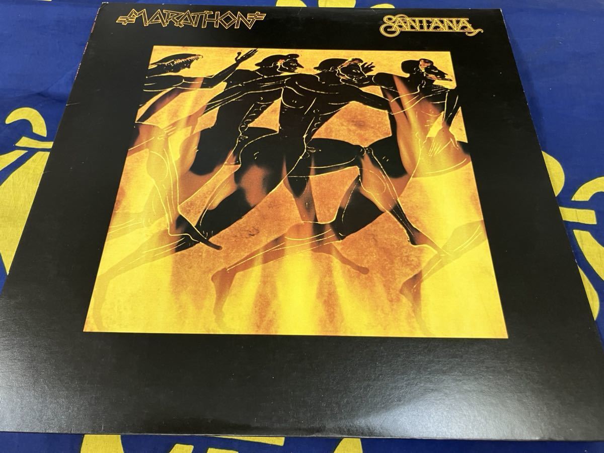 Santana★中古LP国内盤「サンタナ~マラソン」拍卖