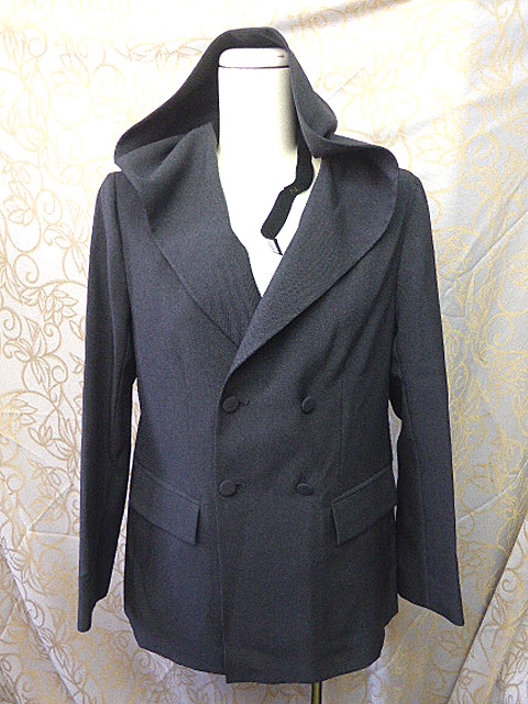 新品未使用 ash9 TORO HOOD BLOUSE JACKET / DARK GREY 38・241123拍卖