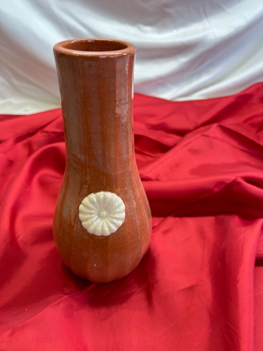 茶道具 花器 赤楽 とーわや 112218拍卖