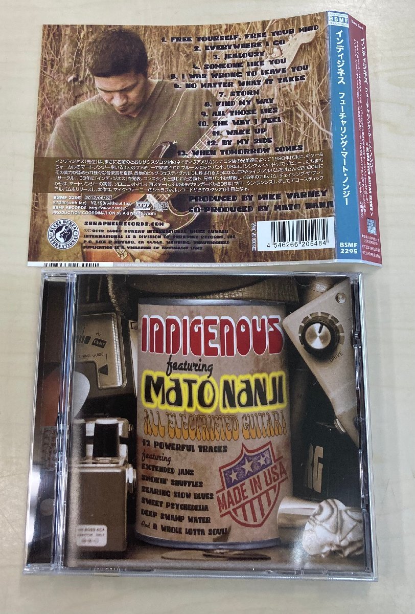 CDB4952 インディジネス INDIGENOUS feat. マート・ノンジー ブルース ロック 輸入盤国内仕様中古CD 送料100円拍卖