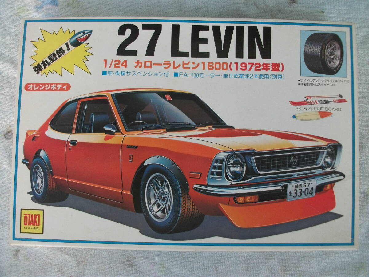 27 中期~後期 オレンジボディ トムス カローラレビン COROLLA LEVIN オオタキ 大滝 TE27拍卖