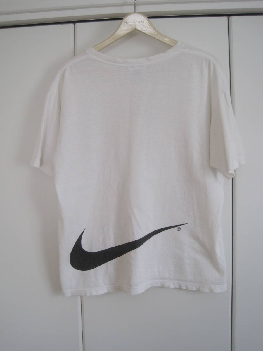 レア アメリカ製 ナイキ NIKE 着丈短 ビックスウォッシュ Tシャツ L レディース、キッズにも拍卖