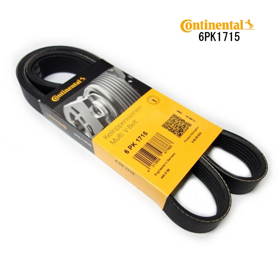 BMW F45 F46 F48 F39 MINI F55 F56 F54 F57 F60 ファンベルト Vベルト 6PK1715 コンチネンタル製拍卖