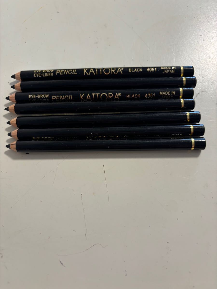 新品未使用 アイブローペンシル ブラック 7本セット メイドインジャパン アイブロウ アイメイク 即決あり拍卖